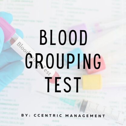Blood Grouping Test
